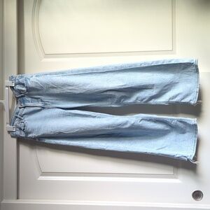 American Eagle Super High Rise Baggy Wide Leg Jeans